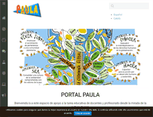 Tablet Screenshot of portalpaula.org